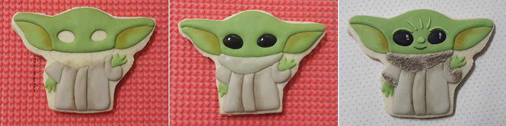 Biscoitos Decorados de Baby Yoda