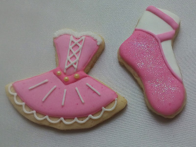 Biscoitos Decorados de Ballet
