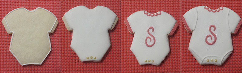 Biscoitos Decorados Ch de Beb da Sophia