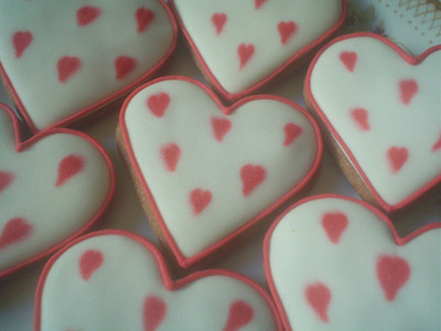 Biscoitos Decorados Dia dos Namorados