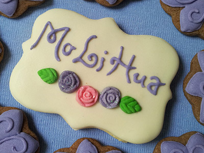 Biscoitos Decorados Mo Li Hua