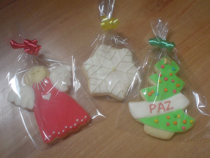 Biscoitos Decorados de Natal - 2013