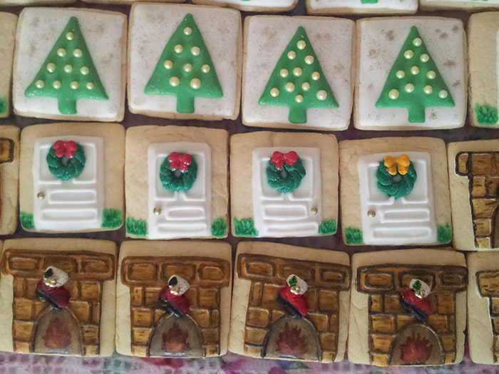 Biscoitos Decorados de Natal - 2015