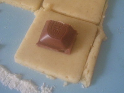 Barrinhas de Chocorango com Chocolate